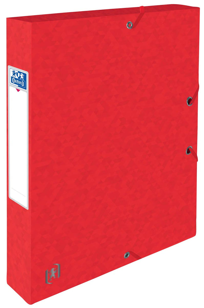 Oxford - Elastobox Top File+ A4 40mm rot