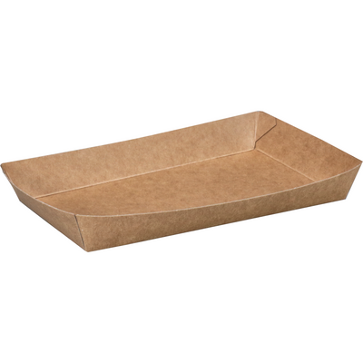 Klika - Bak | Karton | konischer Behälter | 160x100x24mm | braun | 750 Stück