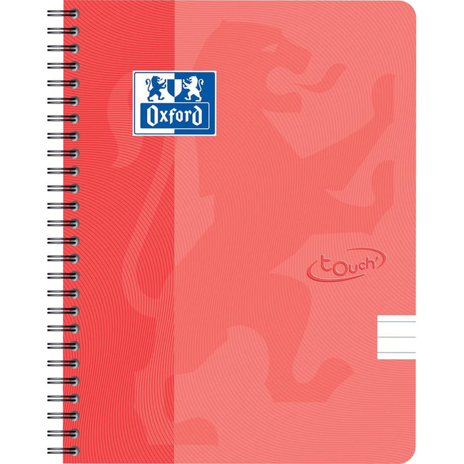 Oxford - Spiralblock Touch A5 Linie 70 Blatt orange
