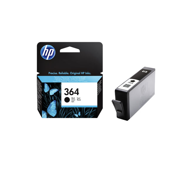 Tintenpatrone HP CB316EE 364 Schwarz