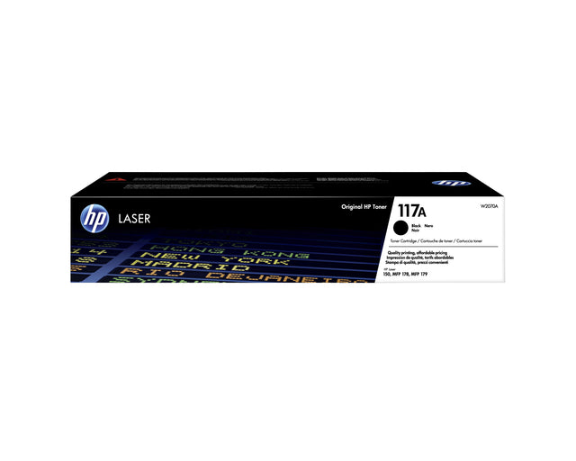Tonercartridge HP W2070A 117A Schwarz
