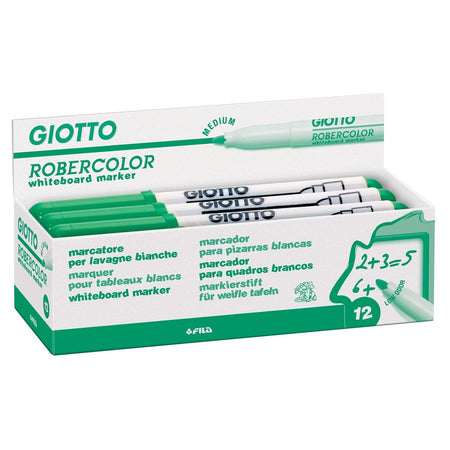 Giotto - Robercolor Whiteboardmarker, mittel, runde Spitze, grün