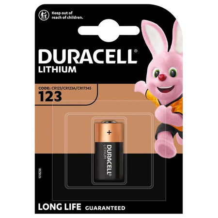 Duracell - Batterie 1xCR123 Hochleistungs-Lithium | 10 Stück