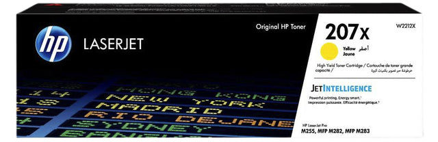 Tonercartridge HP W2212X 207X Gelb