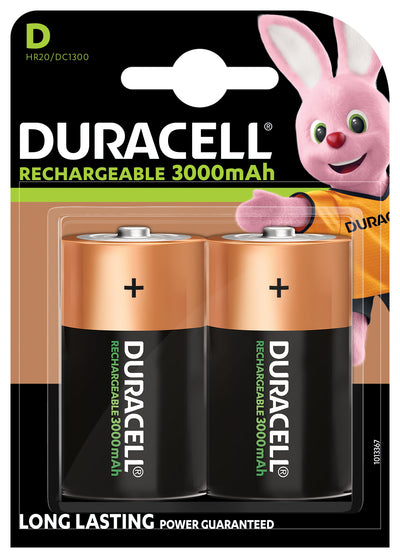 Duracell -  Batterij oplaadbaar  d hr20 | 10 stuks