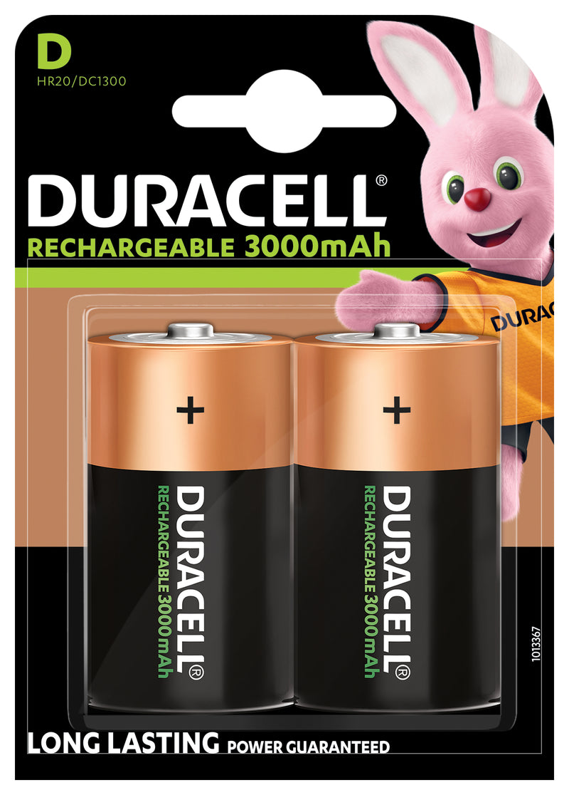 Duracell -  Batterij oplaadbaar  d hr20 | 10 stuks