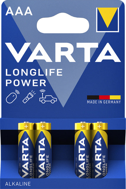 Batterie Varta LongLife Power 4xaaa | 10 Stück