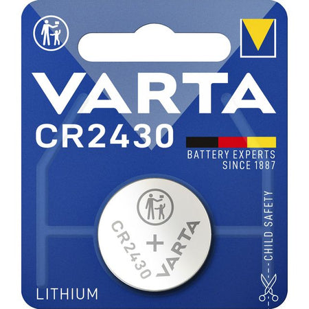 Varta - Batterie Knopfzelle CR2430 Lithium Blister à 1 Stück | 10 Stück