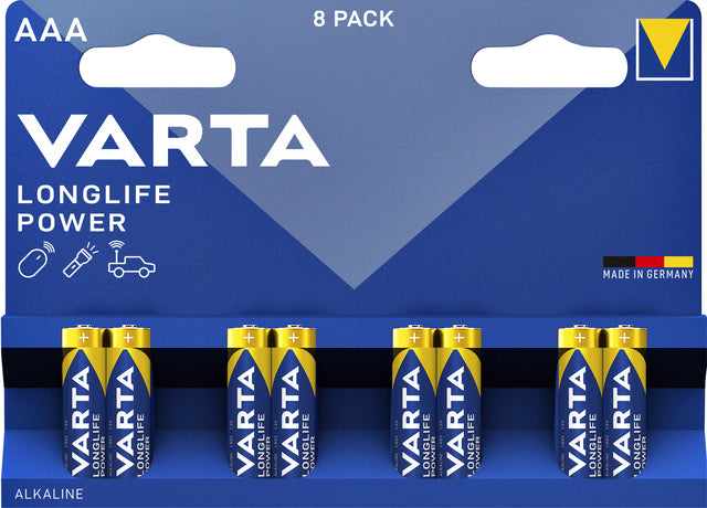Batterie Varta Longlife Power 8xaaa