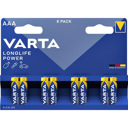 Varta - Batterie Longlife Power 8x AAA | 20 Stück