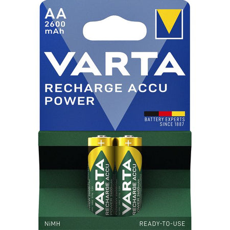 Varta - Akku wiederaufladbar 2xAA 2600mAh ready2use