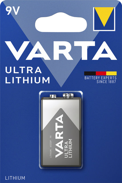 Batterie Varta Ultra Lithium 9 Volt