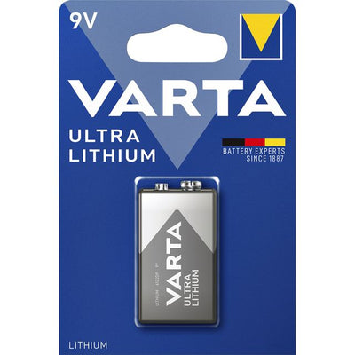 Varta - Batterie Ultra Lithium 9Volt | 10 Stück