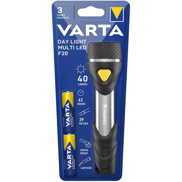 Varta - Taschenlampe Multi-LED-Tageslicht F20