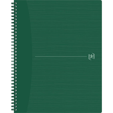 Oxford - Spiralblock Origin A4+ Linie 140 Seiten 80gr grün