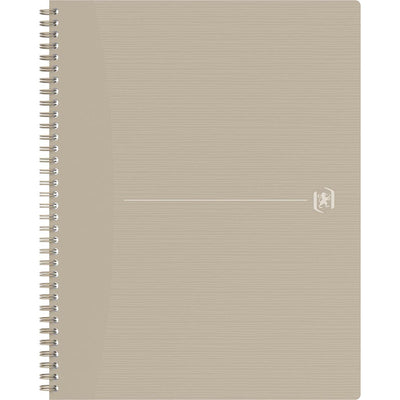 Oxford - Origin Spiralnotizbuch, ft A4+, 140 Seiten, kariert 5 mm, Sand