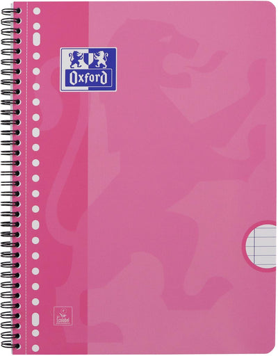 Oxford – Collegeblock Schule A4+ Linie 23 Löcher 160 Seiten 80gr rosa