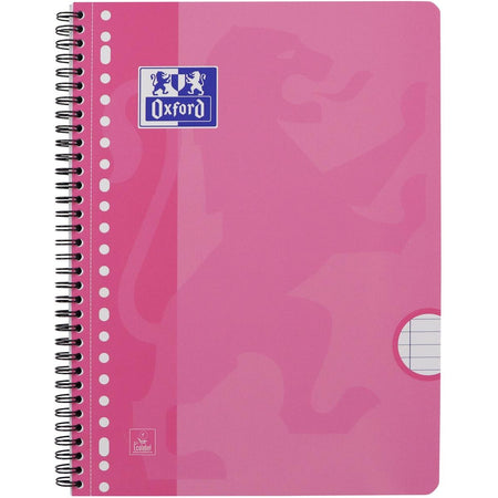 Oxford – Collegeblock Schule A4+ Linie 23 Löcher 160 Seiten 80gr rosa
