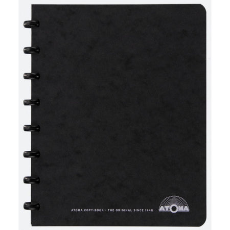 Atoma – Besprechungsbuch, ft A5, schwarz, kariert 5 mm