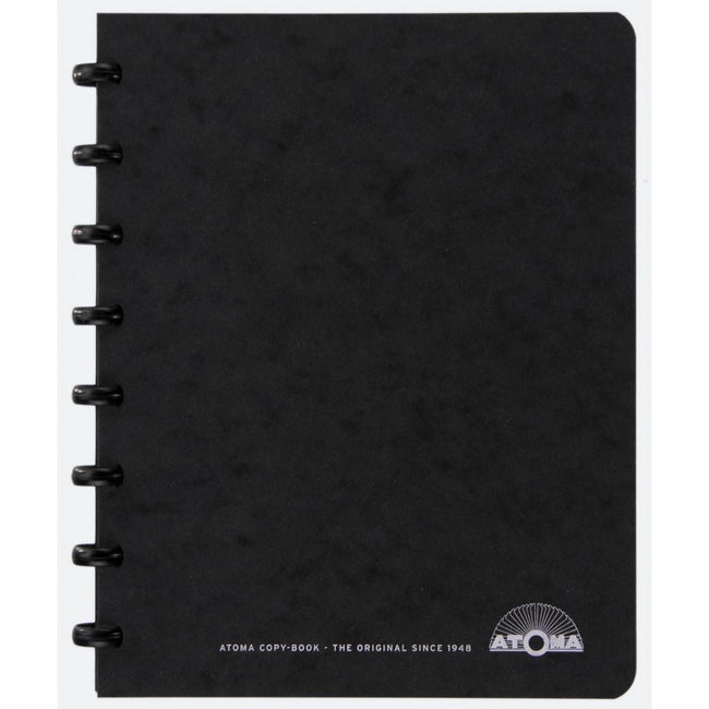 Atoma – Besprechungsbuch, ft A5, schwarz, kariert 5 mm