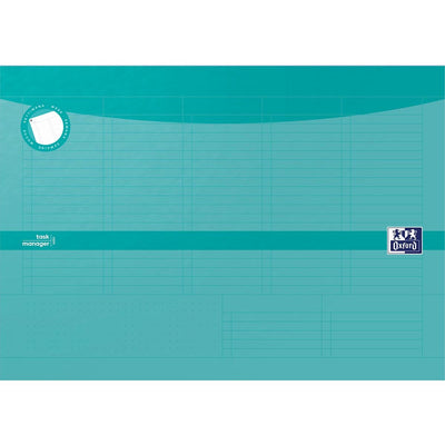Oxford -  Essentials taskmanager weekplanner, 120 bladzijden, ft A4, aqua