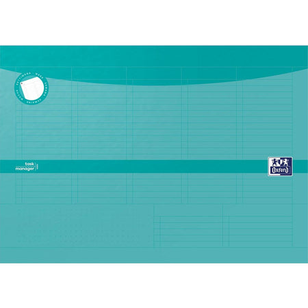 Oxford -  Essentials taskmanager weekplanner, 120 bladzijden, ft A4, aqua