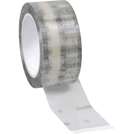 Klika - Box schließen | Heiße Schmelze | Recyceltes PET | 50mm | 100m | transparent | 6 Stück