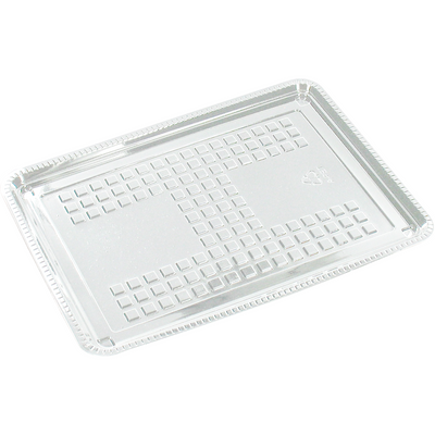 Klika - Skala | Aufschnitttablett | recyceltes PET | rechteckig | 180x125x transparent | 3000 Stück