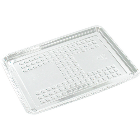 Klika - Skala | Aufschnitttablett | recyceltes PET | rechteckig | 180x125x transparent | 3000 Stück