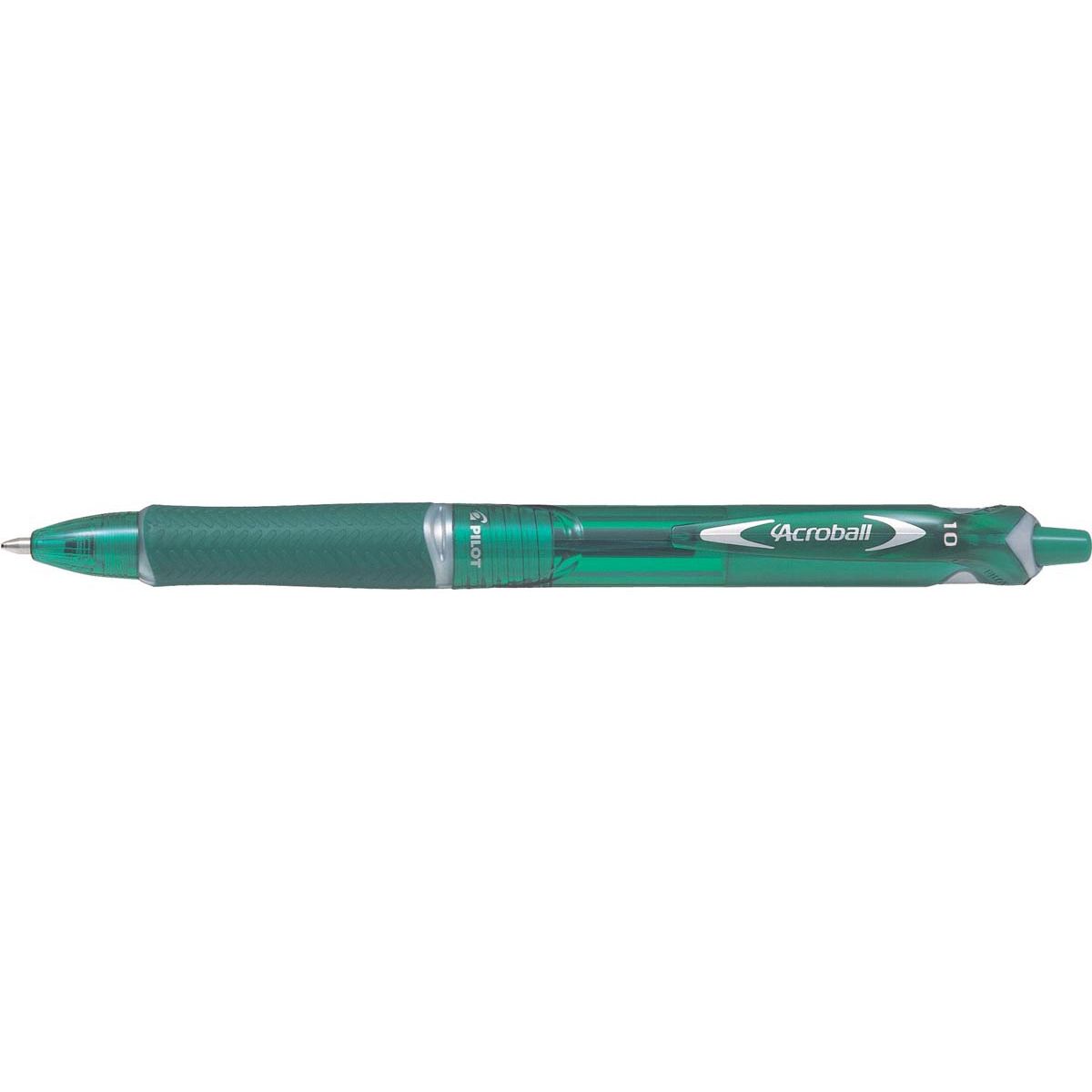 Pilot - Acroball Begreen Kugelschreiber, mittlere Spitze, 0,3 mm, grün