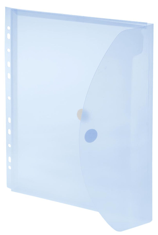 Foldersys -   geperforeerde showtas A4, blauw