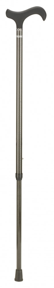 Able2 -  Wandelstok  carbon soft derby zwart