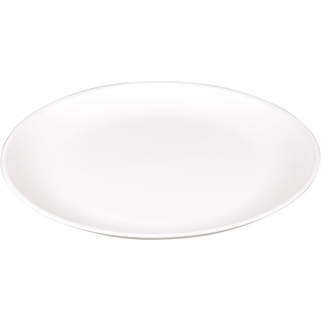 Goldplast -  Bord | Mineral | reusable | onbreekbaar | rond | 1-vaks | pP | Ø23.5cm | wit | 54 stuks