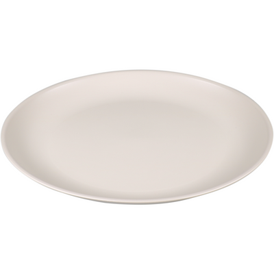 Goldplast -  Bord | Mineral | reusable | onbreekbaar | rond | 1-vaks | pP | Ø23.5cm | taupe | 54 stuks
