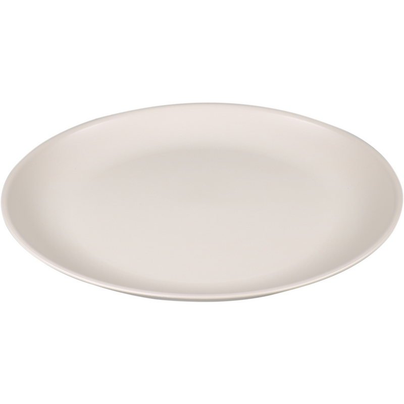 Goldplast -  Bord | Mineral | reusable | onbreekbaar | rond | 1-vaks | pP | Ø23.5cm | taupe | 54 stuks
