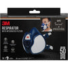 3M -  mondmasker met geïntegreerde filters, herbruikbaar, biedt A1P2 ademhalingsbescherming