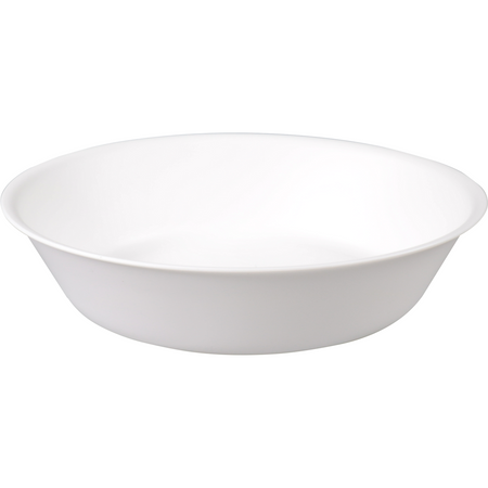 Goldplast -  Bord | diep bord | Mineral | reusable | onbreekbaar | rond | 1-vaks | pP | Ø17.5cm | wit | 54 stuks