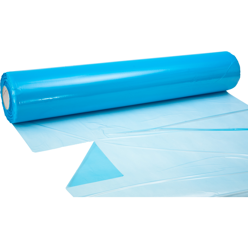 Klika - Blatt | lDPE | 980x980mm | auf Rolle | 20my | blau | Rolle mit 1000 Stück