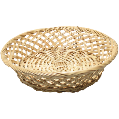 Klika - Korb | Schilf | Ø33cm | 8cm | rund | natürlich | 1 Stk