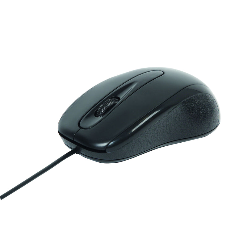 Quantore - Optische USB-Maus schwarz