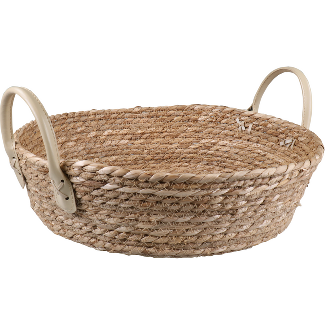 Klika -  Mand | zeegras | 10cm | rond | naturel | 20 stuks