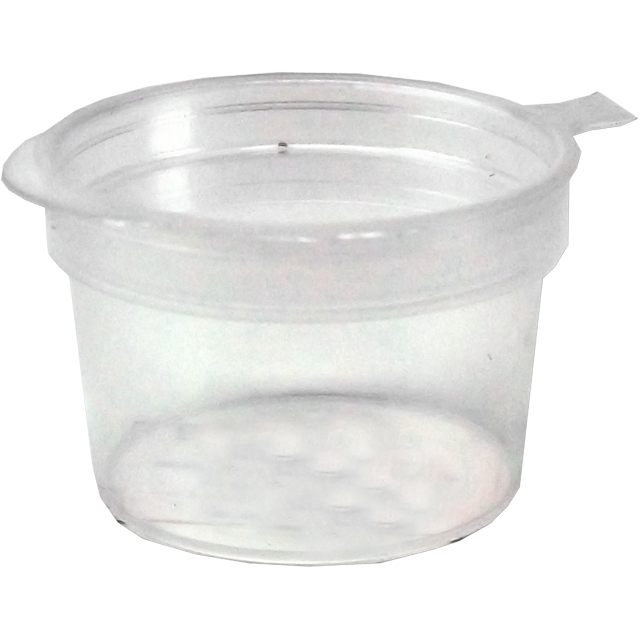 Klika - Bak | PP | 10,7 ml | inkl. Deckel | Plastikbecher | 23mm | transparent | 2000 Stück