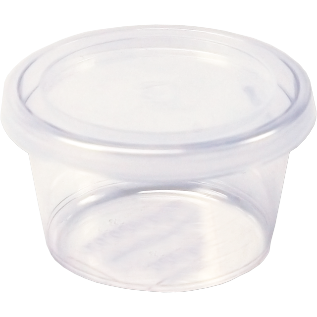 Klika - Bak | PS | 30ml | Plastikbecher | 30mm | transparent | 1000 Stück