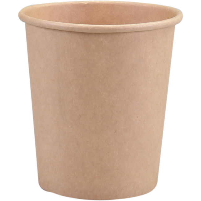Depa -  Cup | sauscup | 120ml | 4oz | papier + PE | bruin | 2000 stuks