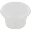 Klika - Bak | PP | 50ml | Ø72mm | inkl. Deckel | Plastikbecher | 24mm | transparent | 500 Stück