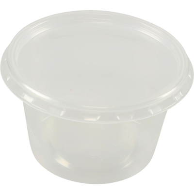 Klika - Bak | PP | 100ml | Ø72mm | Plastikbecher | 44mm | transparent | 500 Stück