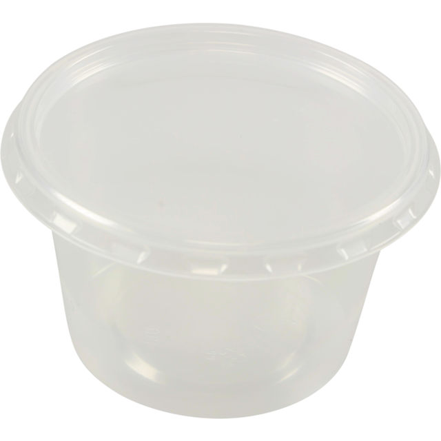 Klika - Bak | PP | 100ml | Ø72mm | Plastikbecher | 44mm | transparent | 500 Stück