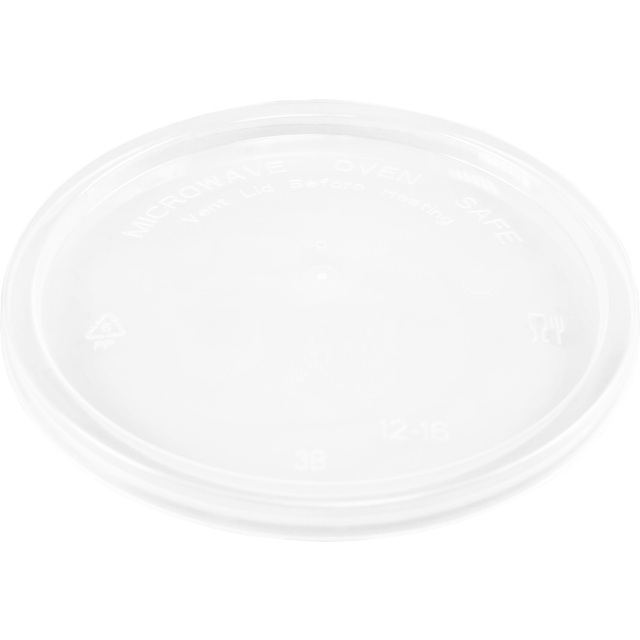 Klika - Deckel | PP | rund | Ø119mm | 6,5 mm | transparent | 500 Stück
