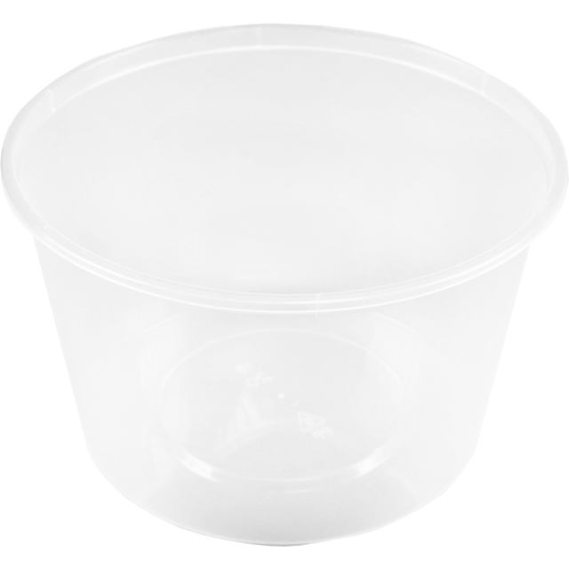 Klika - Bak | PP | 520 ml | Ø119mm | Plastikbecher | 74,5 mm | transparent | 500 Stück