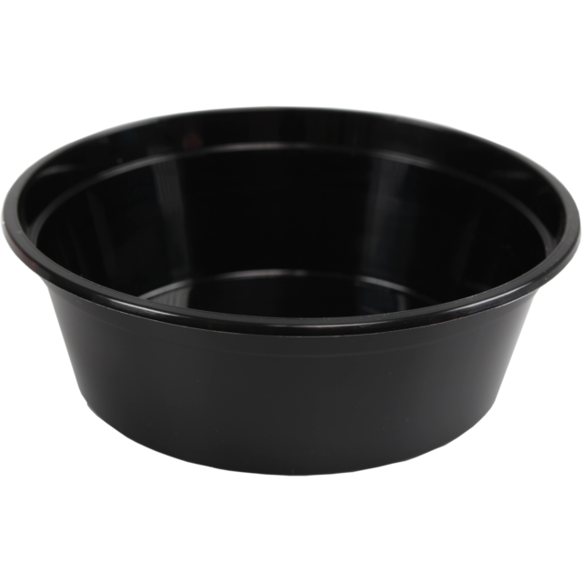 Klika - Bak | PP | 225ml | Ø119mm | Plastikbecher | 39mm | schwarz | 500 Stück